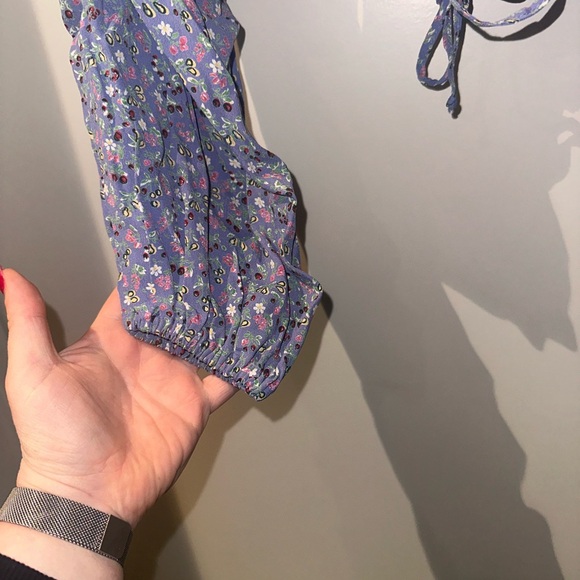 Madewell x Christy Dawn Josephine Peasant Top in Floral Heyday - Picture 6 of 7